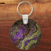Nieuwe Abstracte kunst acryl print Sleutelhanger (Voorkant)
