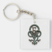 Nieuwe acryl sleutelhanger (voorkant)