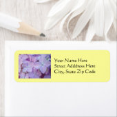 Nieuwe Adres Labels aangepast Floral Hydrangeas (Insitu)