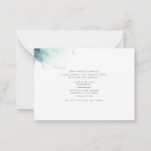 Nieuwe Adres Modern Earth Agate Moving Announance Notitiekaartje (Achterkant)