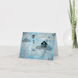 nieuwe adresaankondiging : aap in de wolken aankondiging