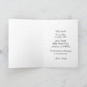 Nieuwe adreskaart aankondiging (Binnen)