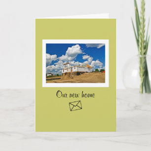 Nieuwe adreskaart aankondiging