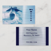 Nieuwe adreskaartjes visitekaartje (Voorkant / Achterkant)