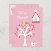 Nieuwe adresmelding Verhuizen naar huis Aankondigingskaart (Voorkant / Achterkant)