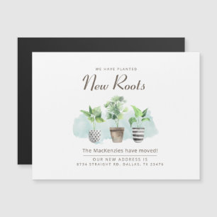 Nieuwe Adresupdate Bewegende aankondiging