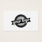 Nieuwe adreswijziging met zakelijke Logo Visitekaartje (Achterkant)