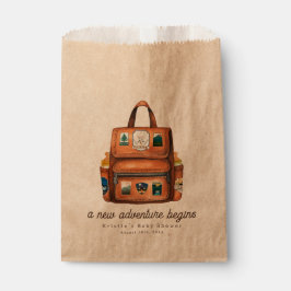Nieuwe Adventure Rugzak + Flessen Baby shower Bedankzakje