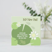 Nieuwe advertentie voor beweging aankondiging (Staand voorkant)