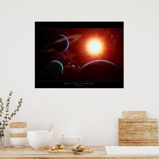 Nieuwe afwikkeling poster (Keuken)