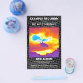 Nieuwe albumlancering - HT dot Textured Flyer (Enkel)