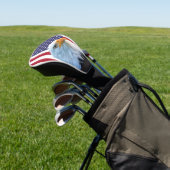 NIEUWE AMERIKA FLAG EN BALD ELLE GOLFHEADCOVER (Insitu)