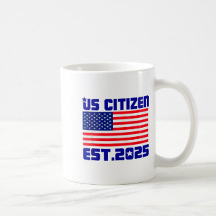 Nieuwe Amerikaanse Burger Geschat 2025 Amerikaanse Koffiemok