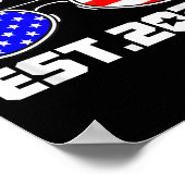 Nieuwe Amerikaanse Burger Geschat 2025 Amerikaanse Poster (Hoek)
