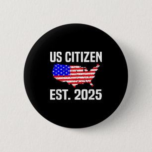 Nieuwe Amerikaanse Burger Geschat 2025 Amerikaanse Ronde Button 5,7 Cm