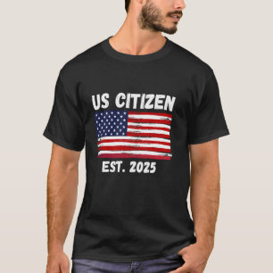 Nieuwe Amerikaanse Burger Geschat 2025 Amerikaanse T-shirt