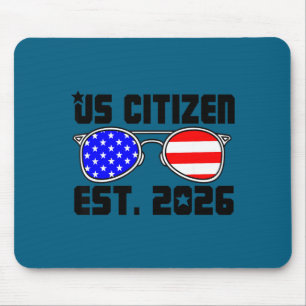 Nieuwe Amerikaanse Burger Geschat 2026 Amerikaanse Muismat