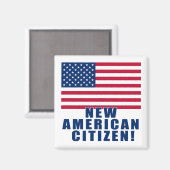 Nieuwe Amerikaanse cadeautjes voor staatsburgers e Magneet (Voorkant / Achterkant)