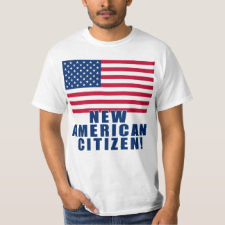 Nieuwe Amerikaanse cadeautjes voor staatsburgers e T-shirt