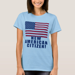 Nieuwe Amerikaanse cadeautjes voor staatsburgers e T-shirt