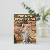 Nieuwe Amerikaanse revolutie-Briefkaarten Briefkaart (Staand voorkant)