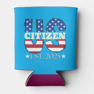 Nieuwe Amerikaanse staatsburger EST 2025 Amerikaan Blikjeskoeler