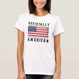 Nieuwe Amerikaanse staatsburger Gift Proud America T-shirt