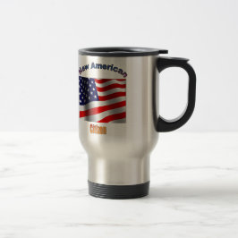 Nieuwe Amerikaanse staatsburger Reisbeker