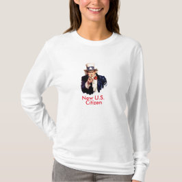 Nieuwe Amerikaanse staatsburger T-shirt