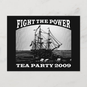 Nieuwe Amerikaanse Tea Party 2009 Briefkaart