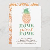 Nieuwe ananas-adreswijzigingsaankondiging aankondiging (Voorkant / Achterkant)