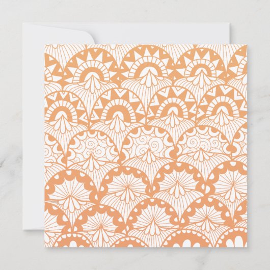 Nieuwe ananas-adreswijzigingsaankondiging aankondiging (Achterkant)