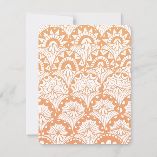 Nieuwe ananas-adreswijzigingsaankondiging aankondiging (Achterkant)