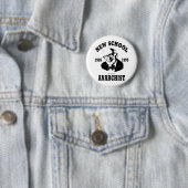 Nieuwe anarchist - Murray Rothbard Ronde Button 5,7 Cm (In situ)
