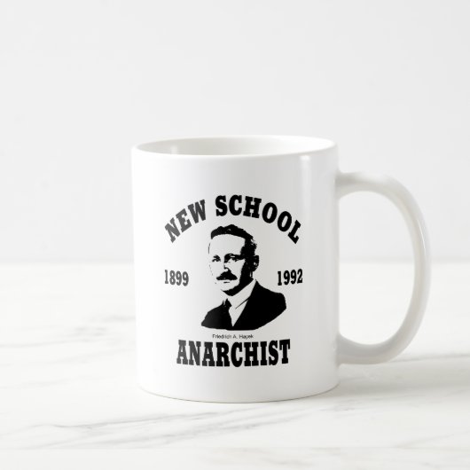 Nieuwe anarchisten — Friedrich A. Hayek Koffiemok (Rechts)