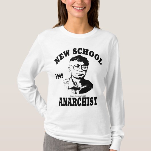 Nieuwe Anarchisten - Hans-Hermann Hoppe T-shirt (Voorkant)