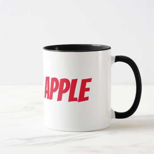 Nieuwe Apple ontwerp s cups mokken (Rechts)