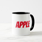 Nieuwe Apple ontwerp s cups mokken (Voorkant rechts)