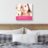 NIEUWE ARRIVAL | BABY CANVAS PORTRAIT (Insitu (Slaapkamer))
