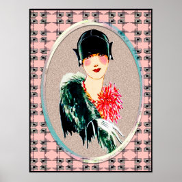 Nieuwe Art Deco Beauty Poster