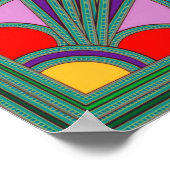 Nieuwe Art Deco Poster reeks 3aP (Hoek)