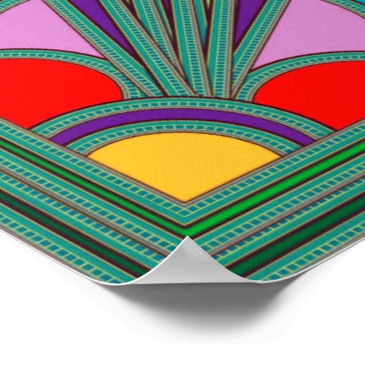 Nieuwe Art Deco Poster reeks 3aP (Hoek)