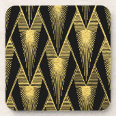 Nieuwe Art Deco-stijl (set van 6) Bier Onderzetter (Voorkant)