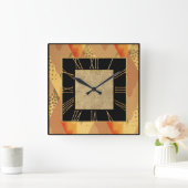 Nieuwe Art Deco-stijl Vierkante Klok (Huis)