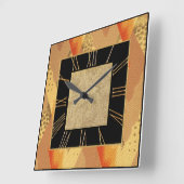 Nieuwe Art Deco-stijl Vierkante Klok (Hoek)