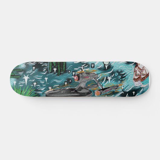 Nieuwe Art Tarot Skatedeck Persoonlijk Skateboard (Horizontaal)