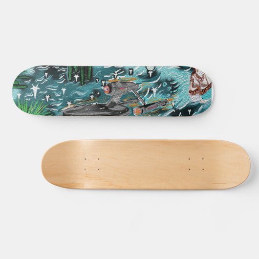 Nieuwe Art Tarot Skatedeck Persoonlijk Skateboard (Horizontaal)
