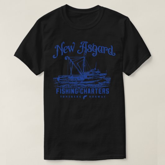 Nieuwe Asgard Vist charters T-shirt (Design voorkant)