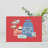 Nieuwe avonturen 2025 wensen aanpasbaar feestdagenkaart (Staand voorkant)