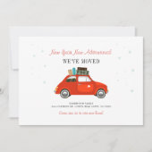 Nieuwe avonturen Verandering van Adres Bewegend Aankondiging (Voorkant)